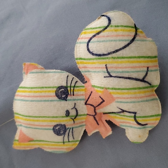 VTG Nursery Musical Mobile Crib Mount Or Wall Toy Decor Baby Elephant Kitty Pup - Picture 9 of 16